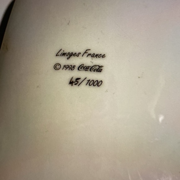 Cola Cola Calendar Cover Limoge Rare - Picture 3 of 6